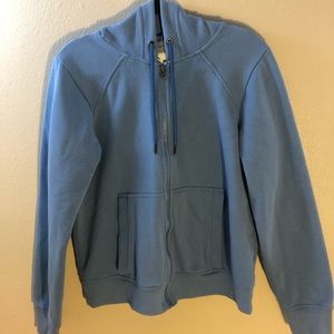 Champion zip up hoodie size Large Soft, Cozy